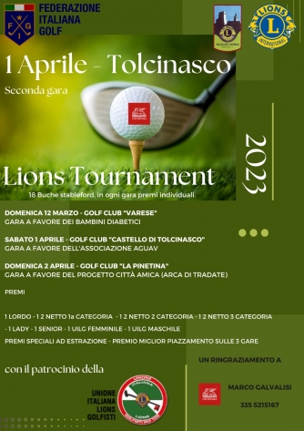 LIONS TOURNAMENT