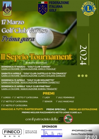 2° SEPRIO TOURNAMENT