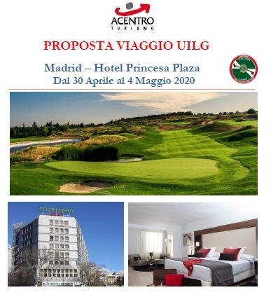 Gita UILG 2020 a MADRID dal 30 aprile al 4 maggio