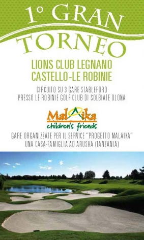 GARE PATROCINATE - 1° Gran Torneo L.C. Legnano Castello-Le Robinie