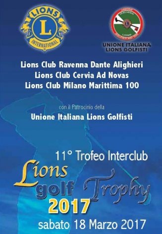 11° Trofeo Interclub 2017 - Lions Ravenna Cervia Milano Marittima