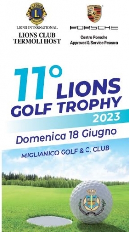 11° Lions Golf Trophy