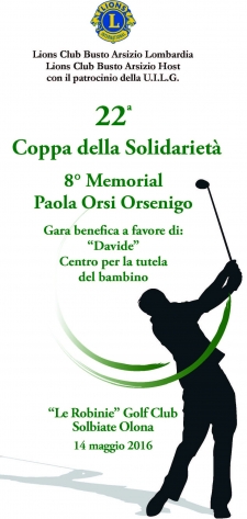 GARE PATROCINATE - "8° Memorial Paola Orsi Orsenigo" - L.C. Busto Arsizio Host e Lombardia